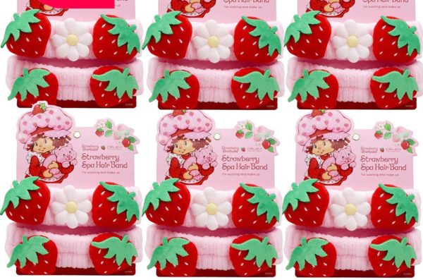 Strawberry Shortcake Hair Band 2 Pieces Set - Image 2