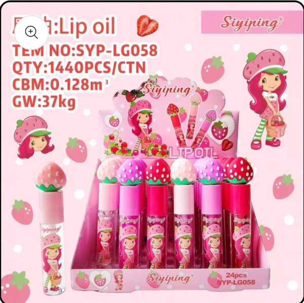 Strawberry Colored Lip Oil - Image 2